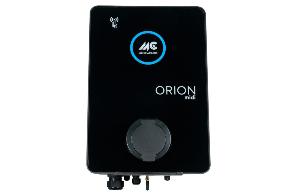 Orion Midi 7kW–22kW Φορτιστής EV με WiFi & RFID