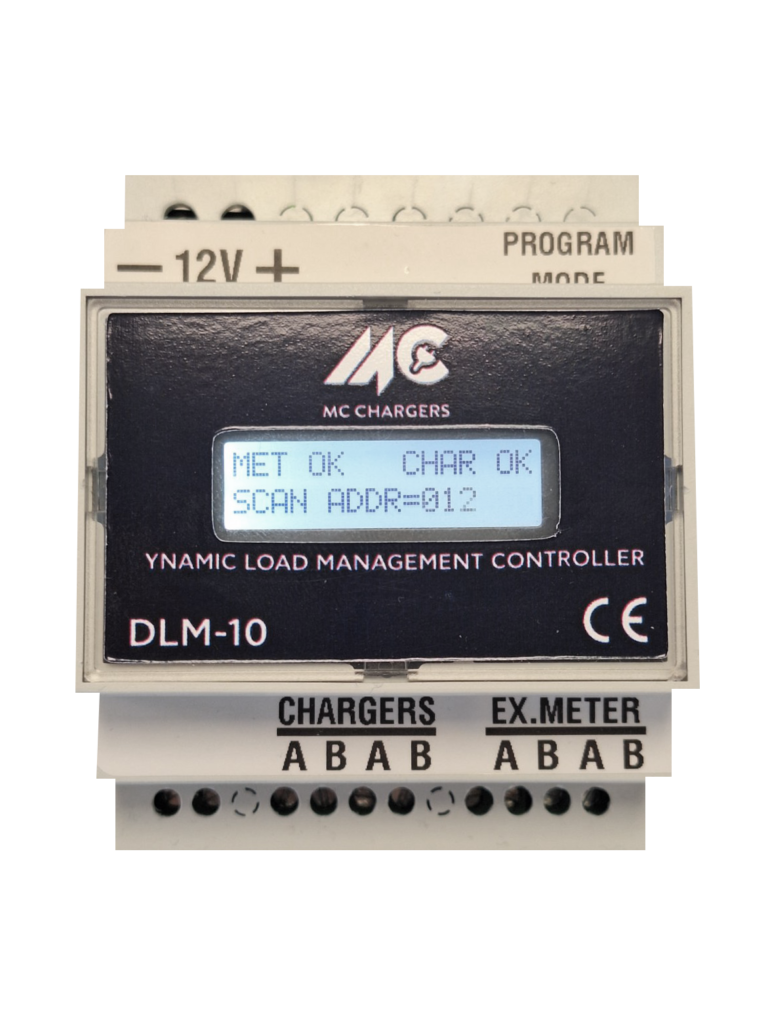 Mc chargers Server DLM 10 – Δυναμική διαχείρισης ισχύος φορτιστών (RS-485)