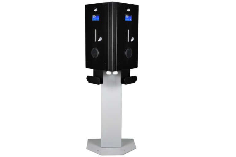 Mc chargers Base 2×22 – Επιδάπεδια βάση φόρτισης διπλής εξόδου Prisma 11kW-22kW