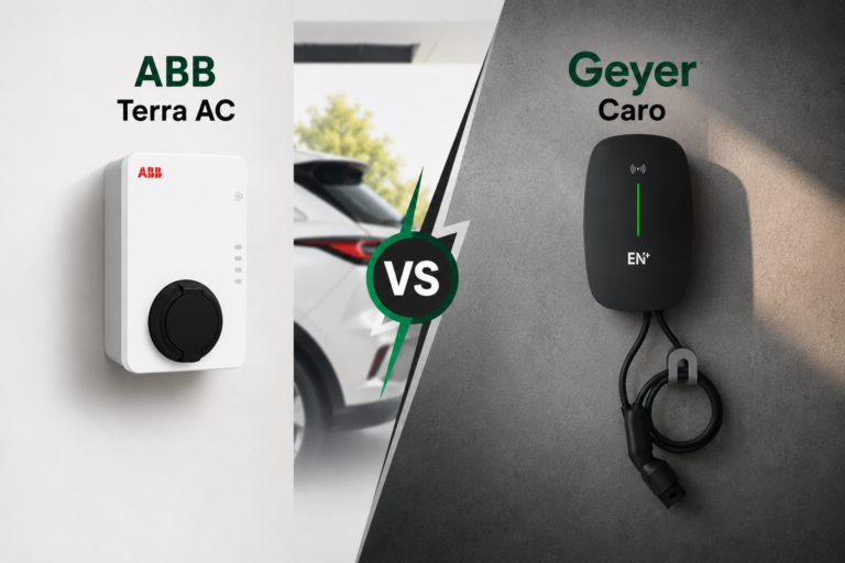 ABB Terra AC vs Geyer Caro: ποιον φορτιστή EV να επιλέξετε;
